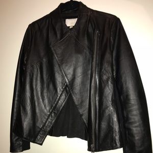 W118 by Walter Baker Black Leather Paula Jacket